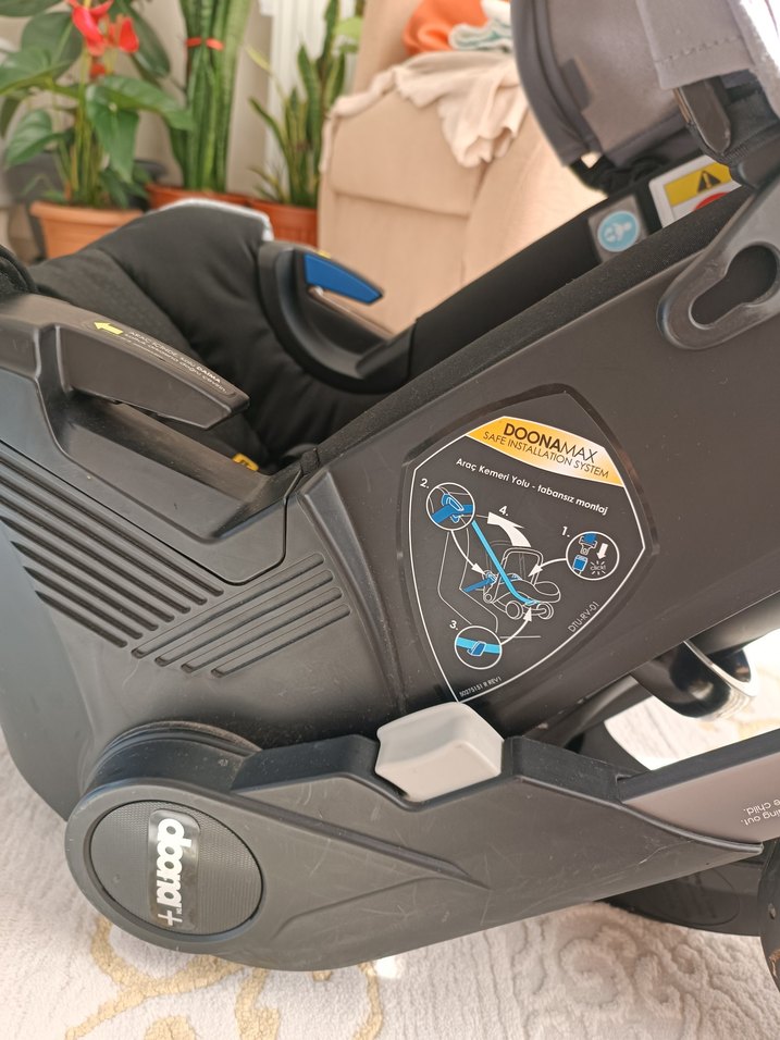 Doona bebek arabası araba koltugu - Görsel 4