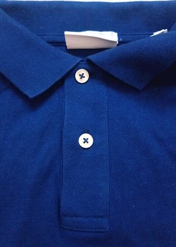 gant Erkek Lacivert Uzun Kollu Polo Tişört - Görsel 3