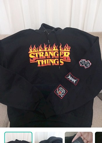 Pull and Bear Karl Kani Stranger Things Sweatshirt