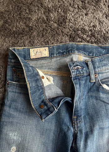 Polo Ralph Lauren Polo Dusuk Bel Y2k Jean