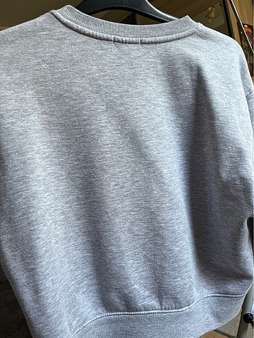 s Beden gri Renk düz gri sweatshirt