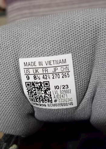 spor ayakkabı erkek markası adidas numara 42 - Görsel 4