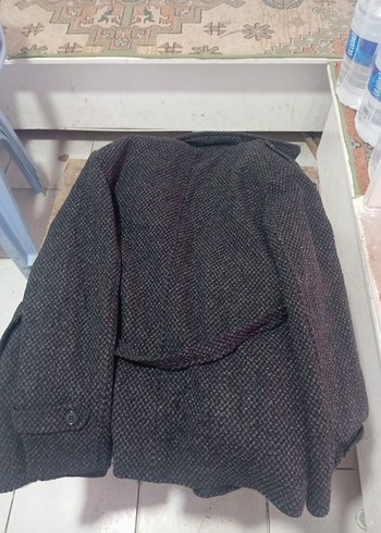 Düğmeli Erkek  kaban - Görsel 3