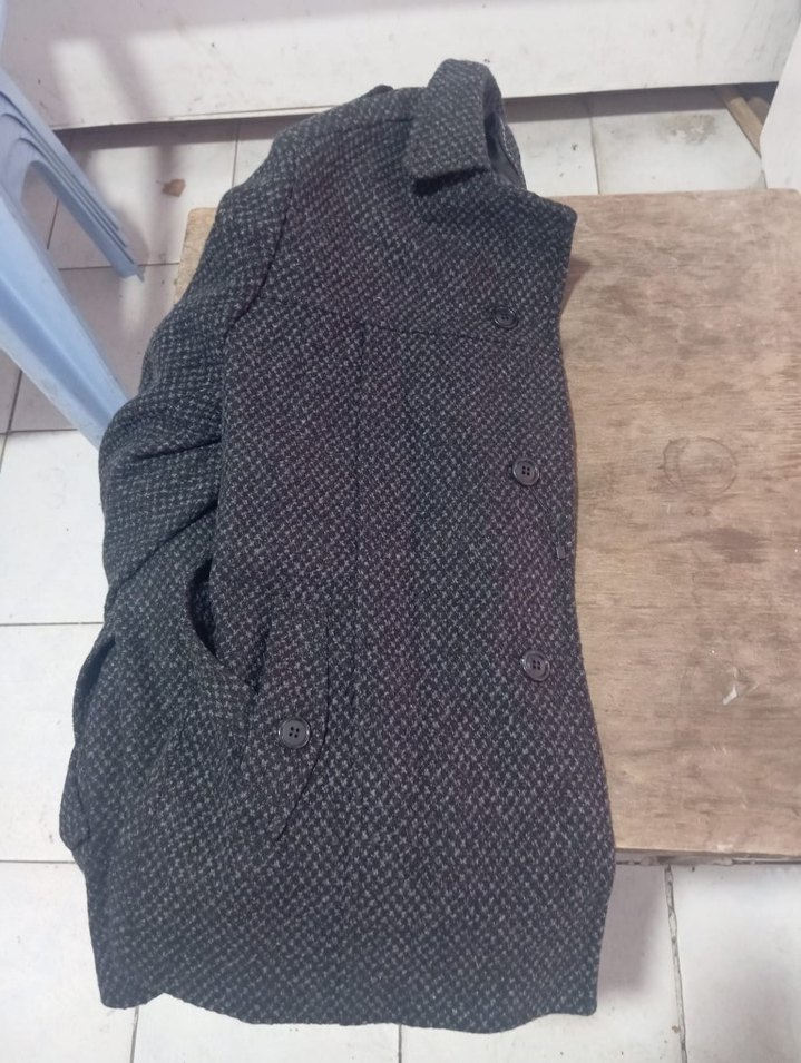 Düğmeli Erkek  kaban - Görsel 2