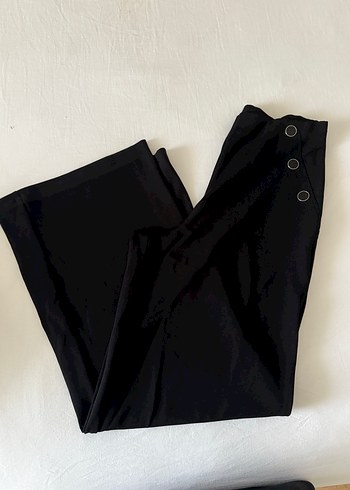H&M Düğmeli jarse pantolon