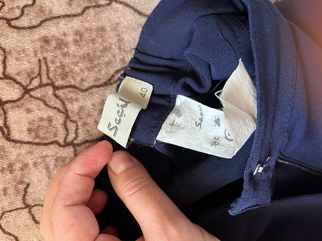 40 Beden lacivert Renk Pantolon