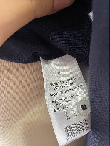 Beverly Hills Polo Club Polo yaka bluz