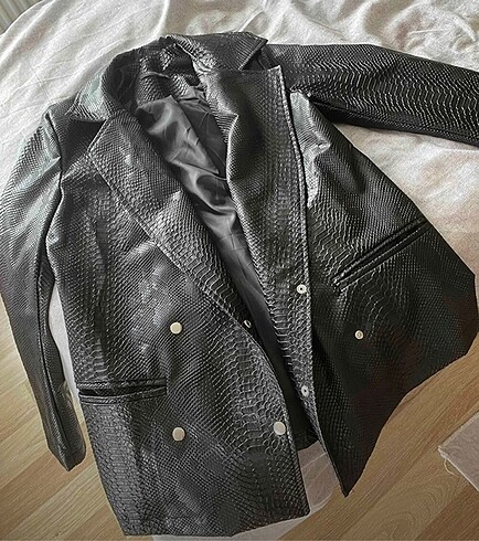 Diğer Deri blazer ceket