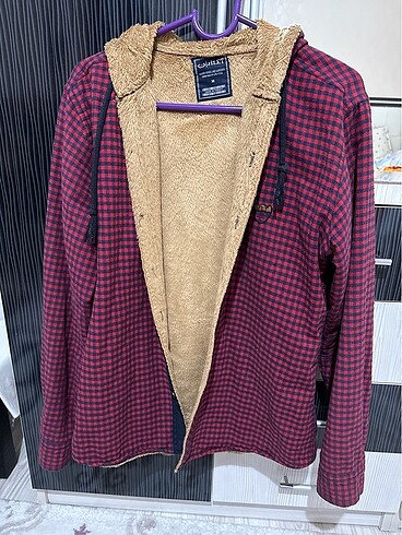 İçi peluş gömlek sweat