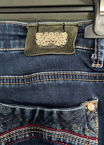 Kadın Lacivert Midi Boy Denim Jean - Görsel 6