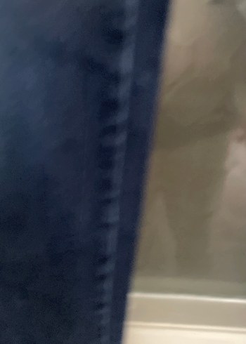 Kadın Lacivert Midi Boy Denim Jean - Görsel 5