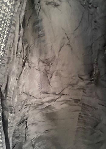 Düğmeli Gri Kadın Blazer Ceket - Görsel 7