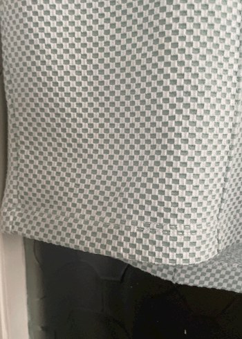 Gri Mini Bol Kesim Kemerli Şort - Görsel 4