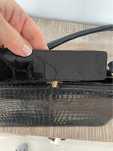 Yılan derisi çanta - Görsel 4