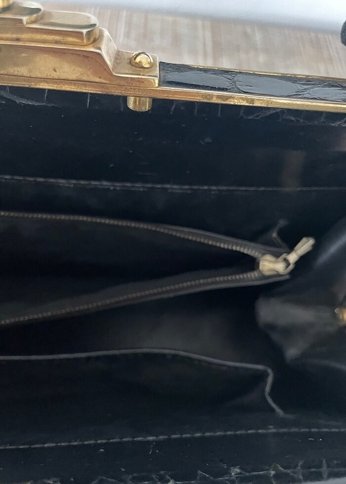 Yılan derisi çanta - Görsel 5