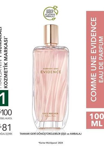 Yves Rocher Evidence Kadın Parfümü 100 ml