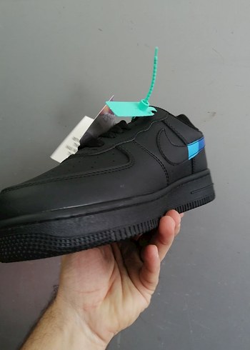 40 Beden Siyah Erkek Spor Ayakkabı Velcro Bantlı