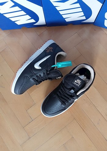 44 Beden Nike Siyah Bağcıklı Erkek Spor Ayakkabı