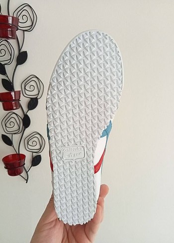39 Beden beyaz Renk Onitsuka Tiger Beyaz Renkli Bağcıklı Kadın Spor Ayakkabı