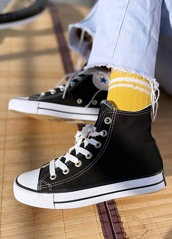 36 Beden siyah Renk Bayan converse ayakkabi
