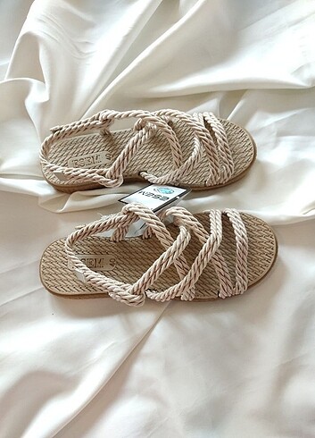 37 Beden camel Renk Bayan sandaler