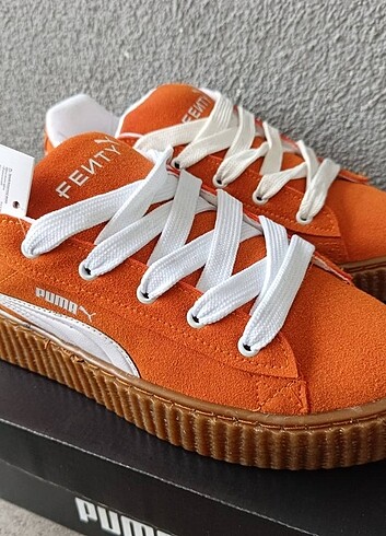 36 Beden turuncu Renk Kadin puma spor ayakkabisi