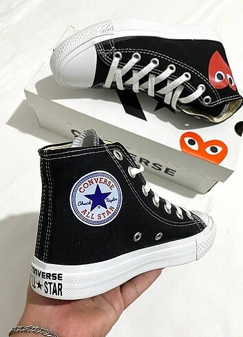 37 Beden siyah Renk Ünisex Converse spor ayakkabı