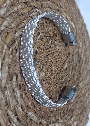 Gumus renk bakir Kadın Bileklik - Görsel 3