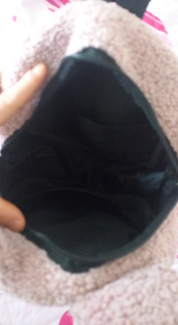 Çocuk Pembe Peluş Sırt Çantası - Görsel 4