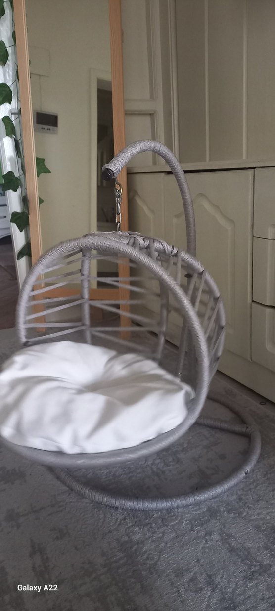 Gri Salıncaklı kedi Salincagi - Görsel 2