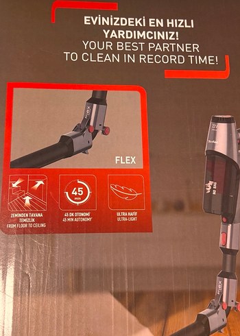 Tefal Kablosuz Gri Elektrikli Süpürge - Görsel 3