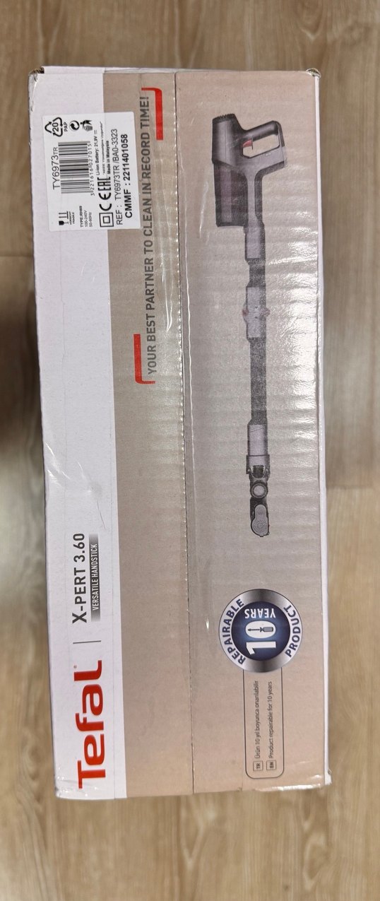 Tefal Kablosuz Gri Elektrikli Süpürge - Görsel 2