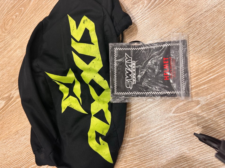 Renkli Biker Motosiklet Kaskı Velcro - Görsel 2