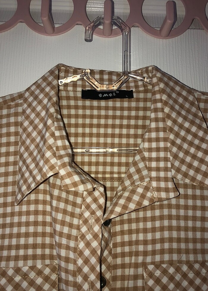 Kahverengi gömlek - Görsel 3