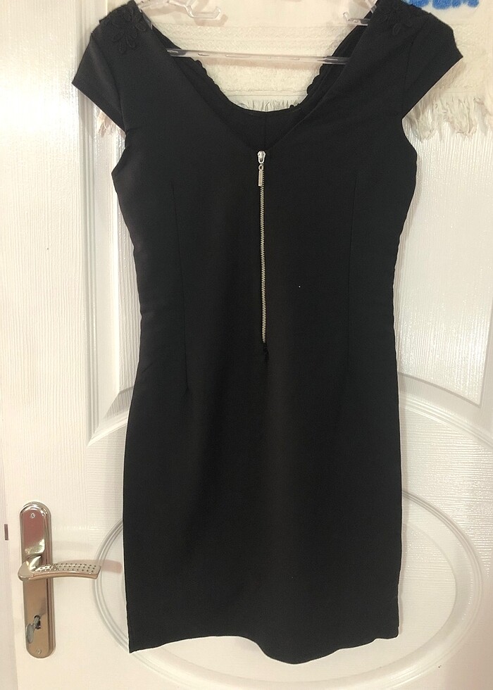 Siyah abiye elbise - Görsel 4