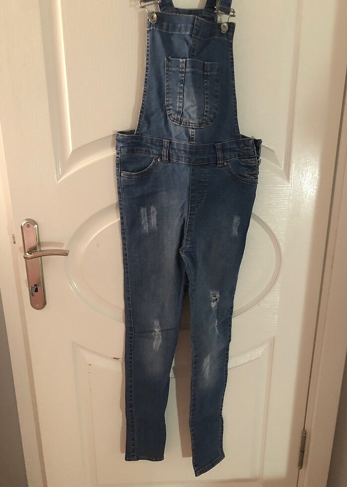 Kot bahçıvan tulum Salopet - Görsel 3