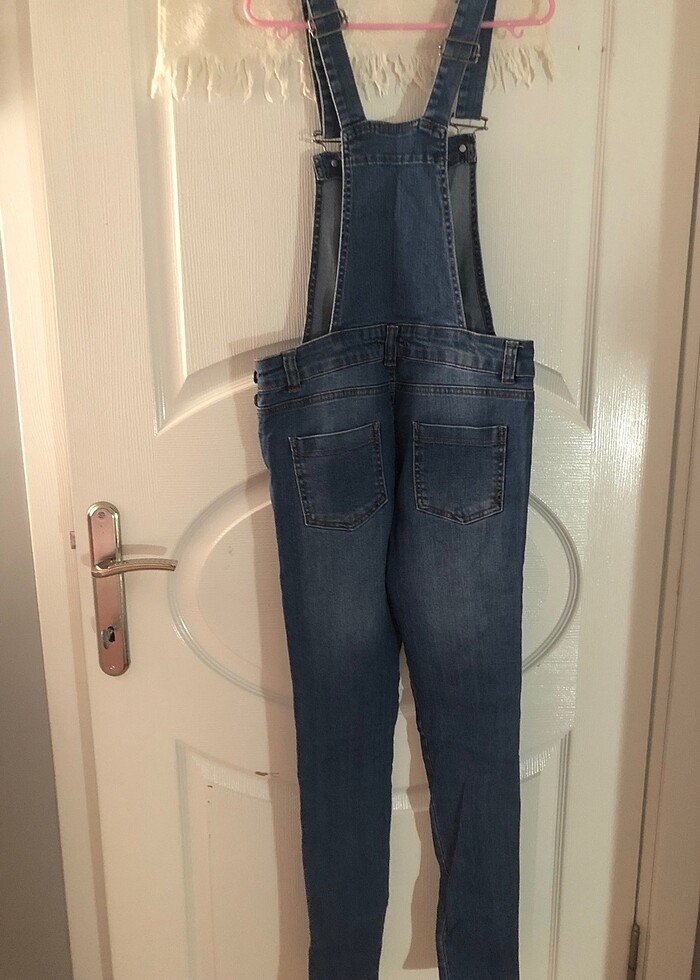 Kot bahçıvan tulum Salopet - Görsel 4