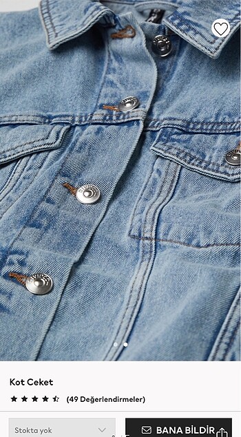 H&M H&M Oversize Kot Ceket