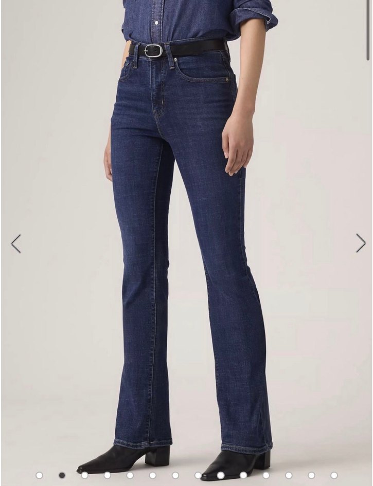 Levis 725 High Rise Bootcut Jean — görsel 2/4