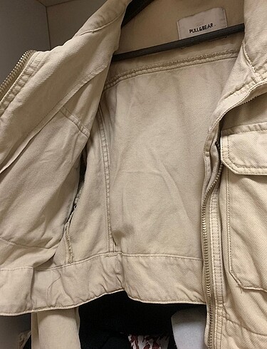 xs Beden Pull&Bear Bej Ceket