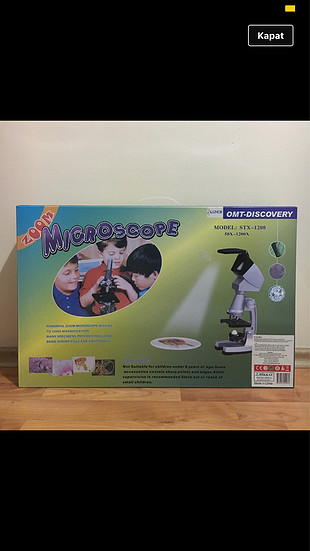 universal Beden mikroskop seti