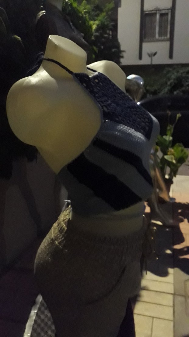 Bohem tarz el emeği #bluz #crop #büstiyer - Görsel 4