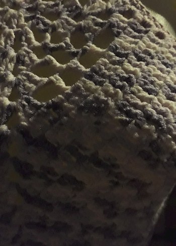 Mor ve lila desenli el emeği #bluz #crop #büstiyer - Görsel 2