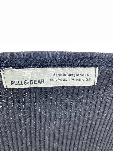m Beden siyah Renk Pull and Bear Bluz %70 İndirimli.