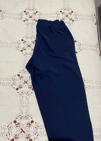 Lacivert Rahat Kesim Eşofman Altı - Görsel 2