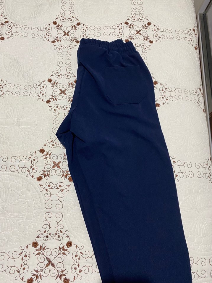 Lacivert Rahat Kesim Eşofman Altı - Görsel 2