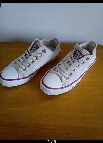 38 Beden beyaz Renk #Converse bez ayakkabı#38