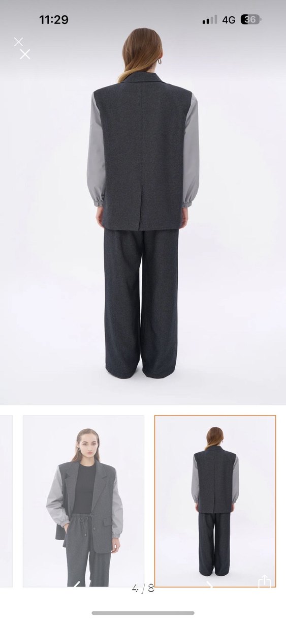 Quzu pantolon ceket takım - Görsel 4