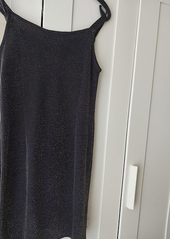 Gri Drapeli Abiye Elbise - Görsel 6