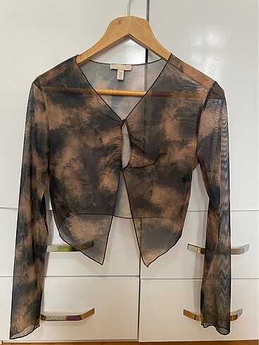 H&M tül bluz